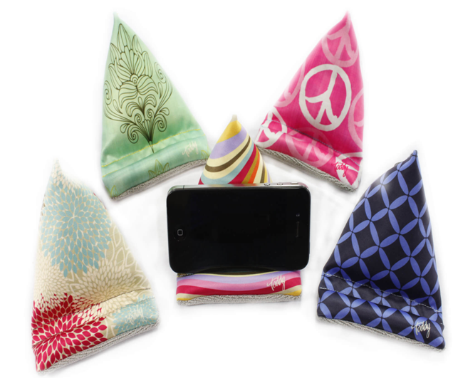 New style top quality 4C reusable microfiber mobile stand